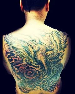 tatuajes de ave fenix