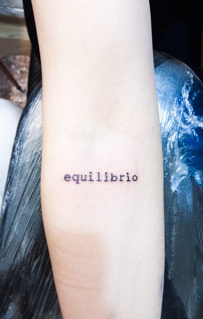 tatuajes de palabras lettering