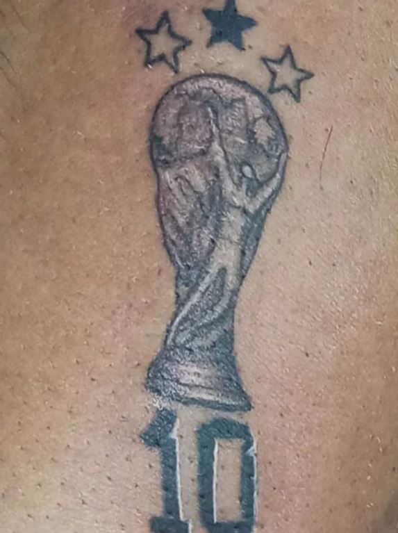 tatuaje de copa