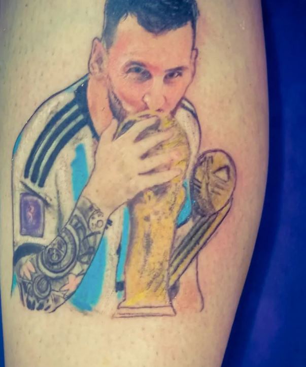 tatuaje de messi