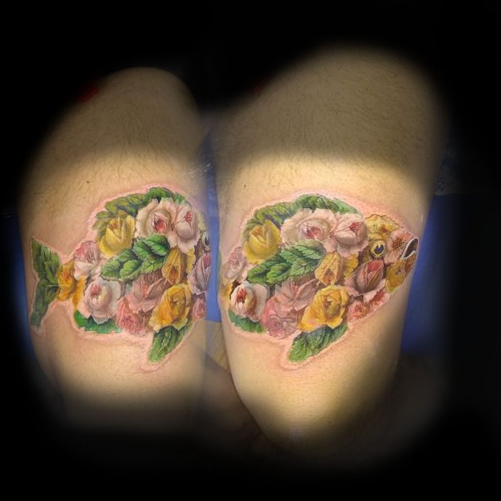 tattoo fish surrealism
