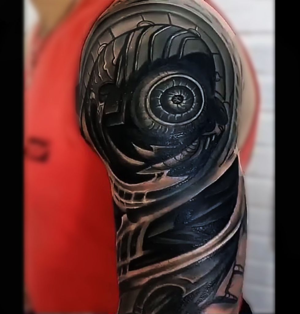 tatuaje blackwork