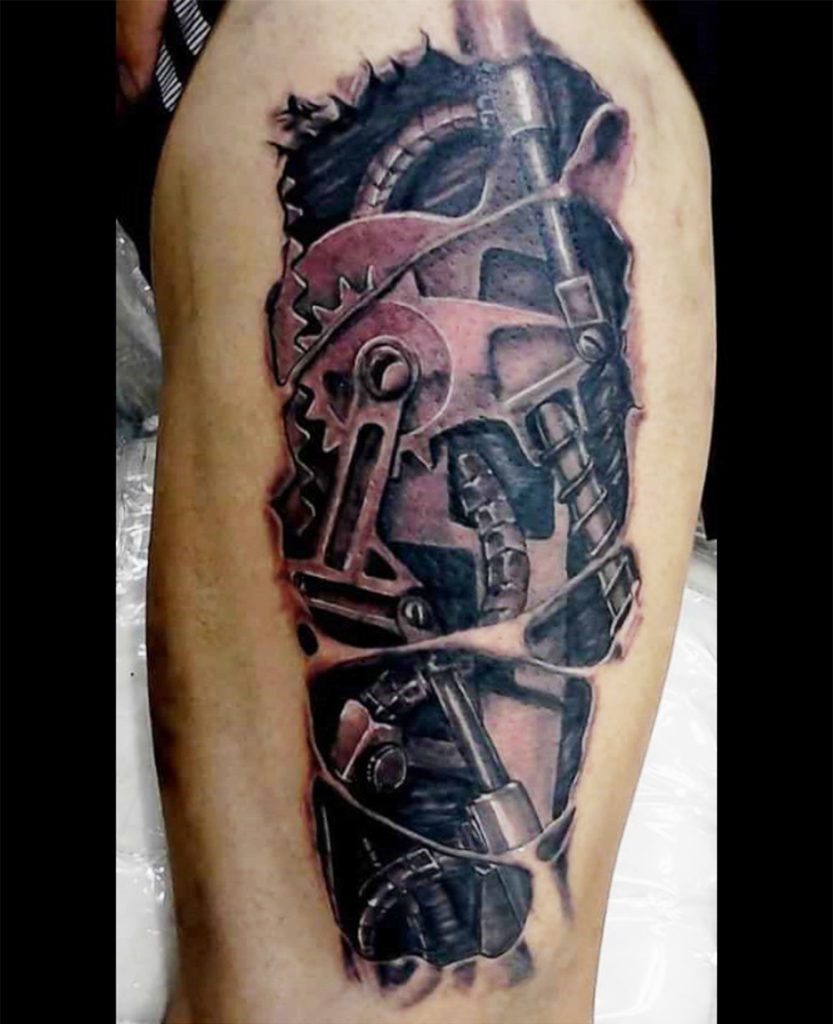 tatuajes black and gray