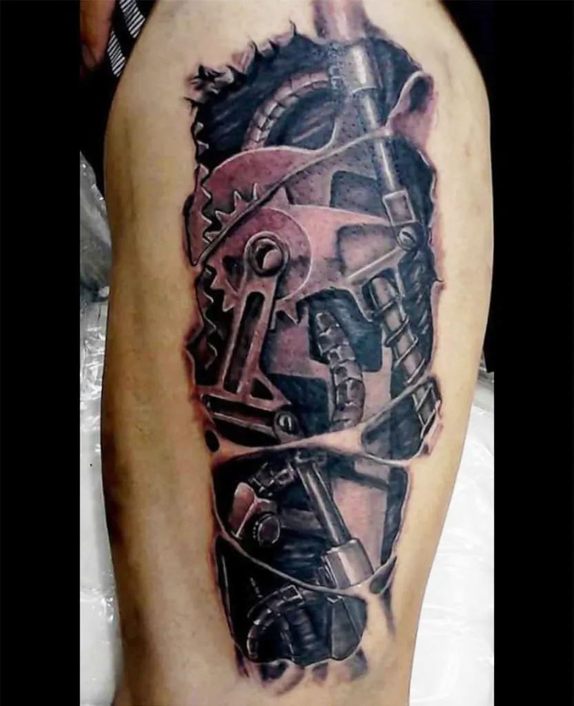 tatuajes black and gray