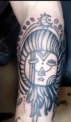 tatuaje blackwork