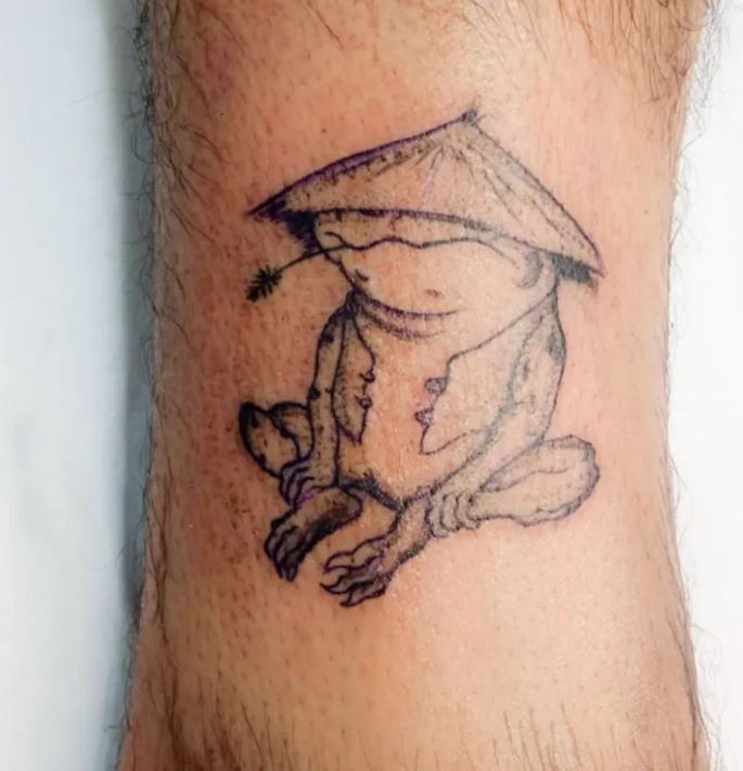 tatuaje de estilo linea fina