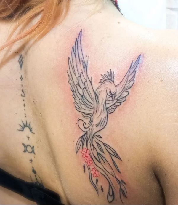 tatuaje de linea fina