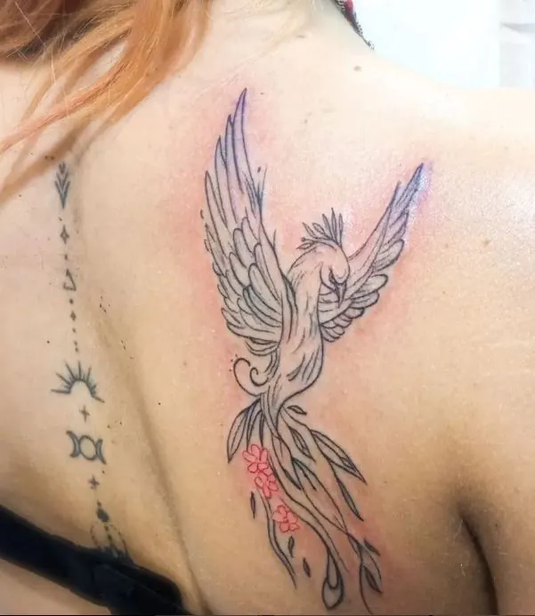 tatuaje de linea fina