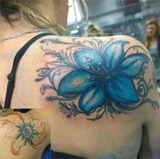 tapado de tatuajes