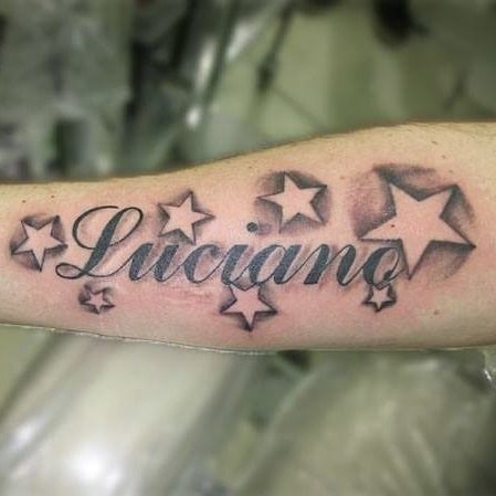 tatuaje de nombre